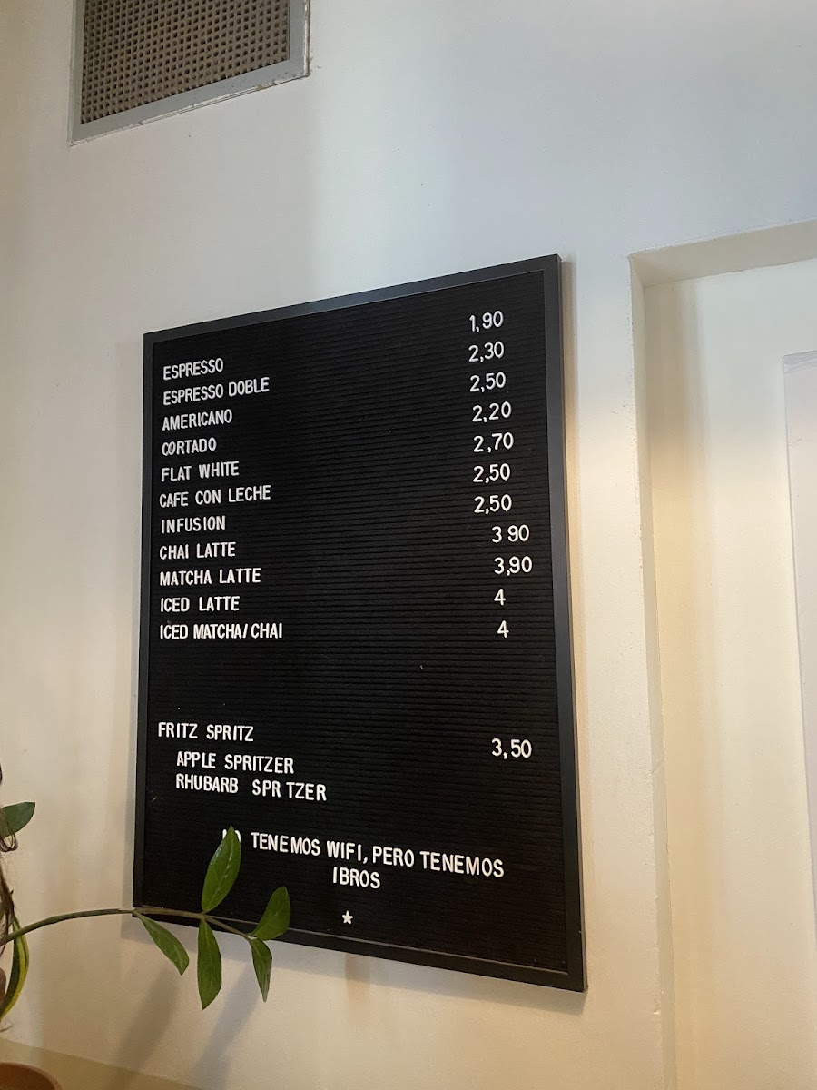 Bar Central Raval Menu - Image 2